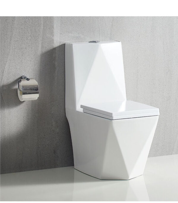 Diamond Executive Water Closet in White - Model BT-CC23