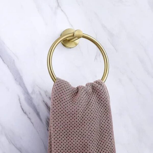 Golden Ring Hand Towel