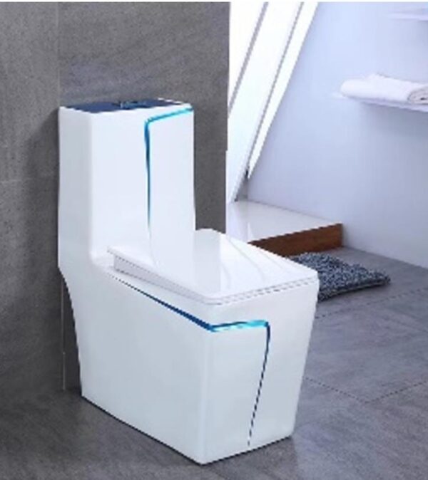 Executive Italian Designer Water Closet in Blue-L - Model BT-CC27-1