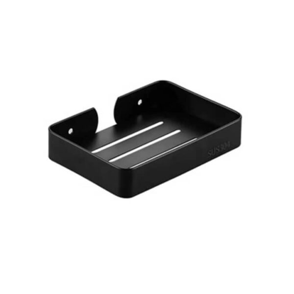 Matte Black K03 Soap Basket - Image 2