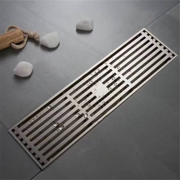 30x10cm AR Linear Shower Drain for Efficient Waste Flow