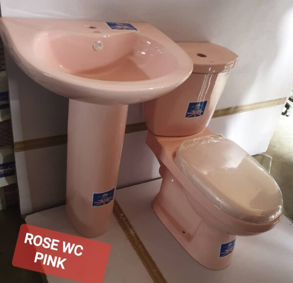 Medium Pink Water Closet - Model BT-CC05-3