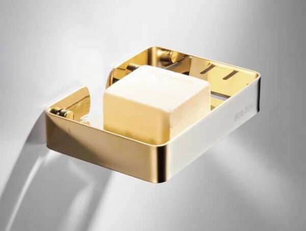 K03 Golden Soap Basket