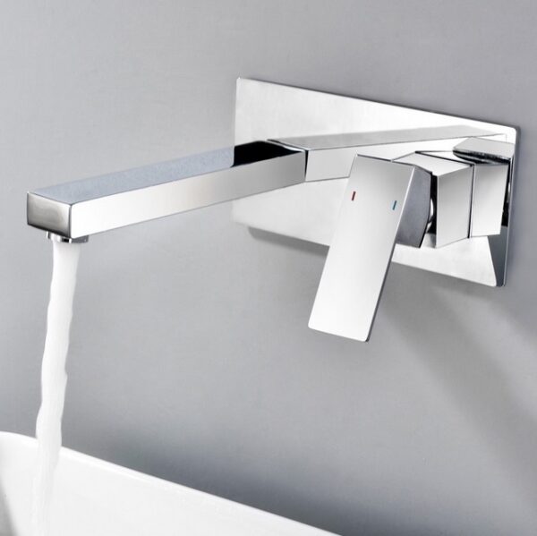 Concealed Stainless Basin Mixer Tap - Image 2