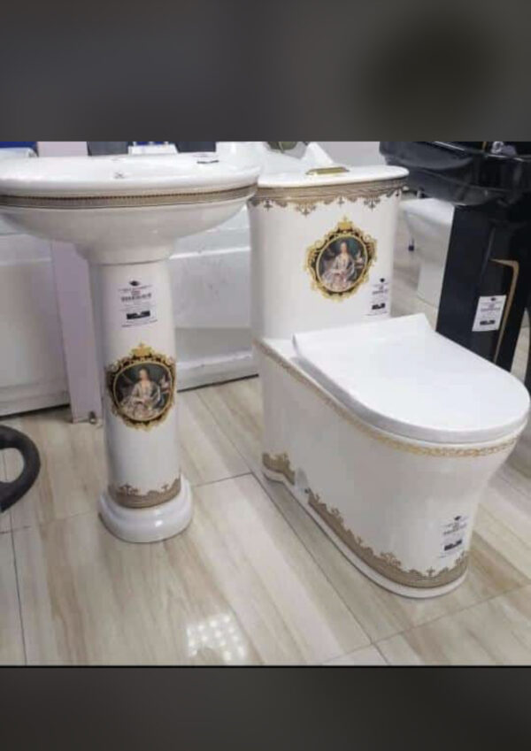 Rockford CE Gold Designer Water Closet