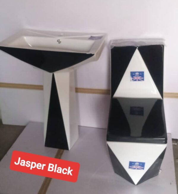 Diamond Executive Water Closet in Black - Model BT-CC23-1