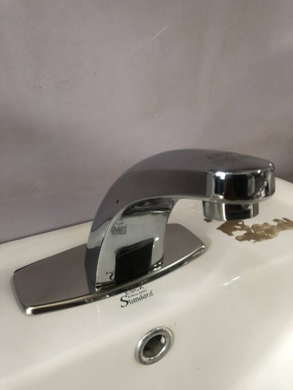 Stainless Steel Elbow-Style Touchless Sensor Tap - Image 3