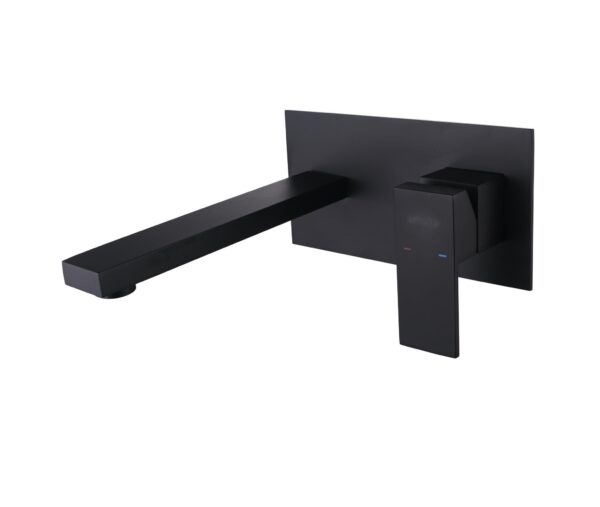 Black Concealed Basin Mixer tap - Image 2