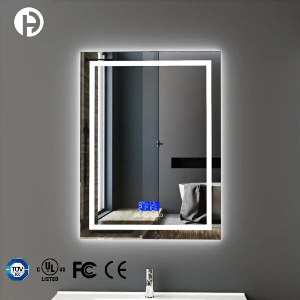 800x600mm LED Lighted Wall Mirror