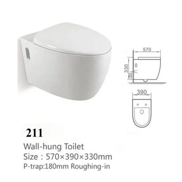 Super Executive Conduit Water Closet - Model BT365-TCT6 - Image 4