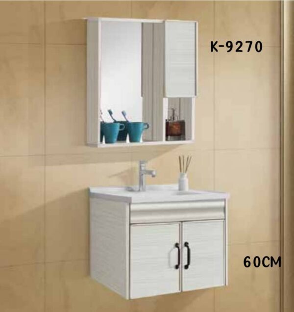 WK9270 60cm Wall-Mounted Vanity Basin Cabinet