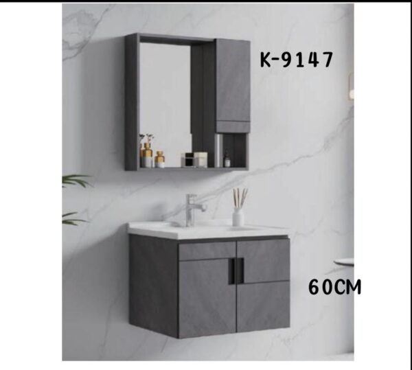 WK9147 60cm Wall-Mounted Cabinet Basin