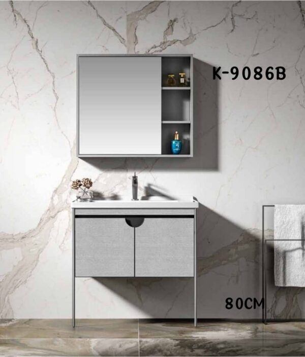 WK9086B 80cm Floor-Standing Vanity Basin Cabinet