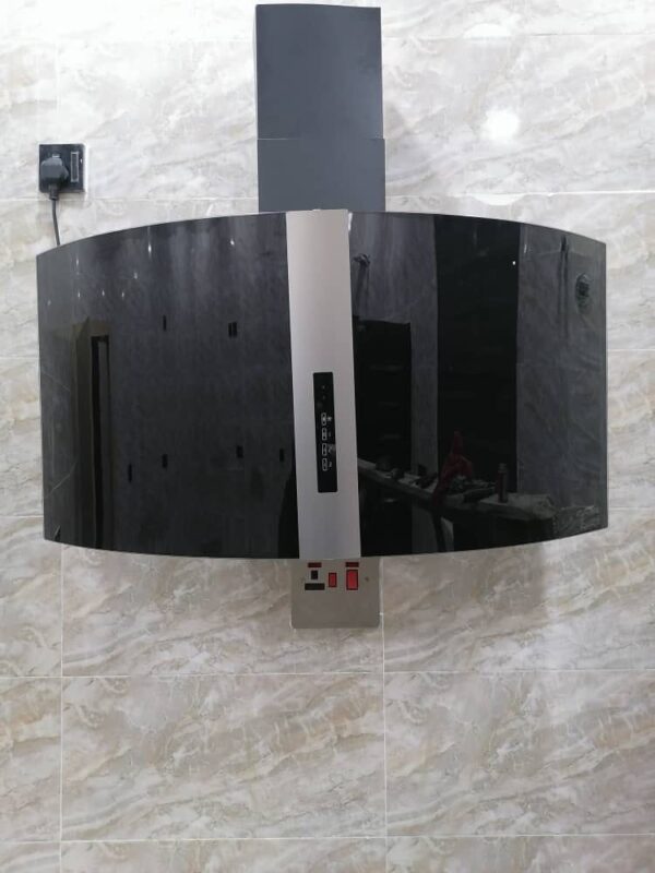 Hicel 90cm Curved Plasma Rangehood